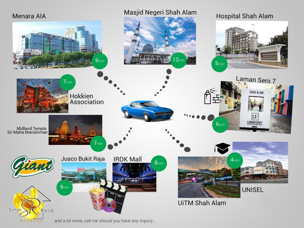 I-City Homestay - Shah Alam, Hospital Shah Alam, Uitm, Central Mall Sogo, Seksyen 7 Экстерьер фото
